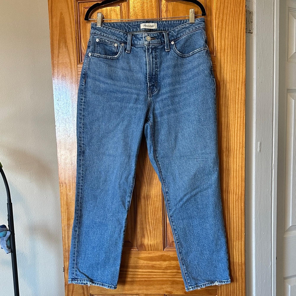 Women’s Madewell Jeans - Curvy Perfect Vintage Straight Jean - 31 Petite
